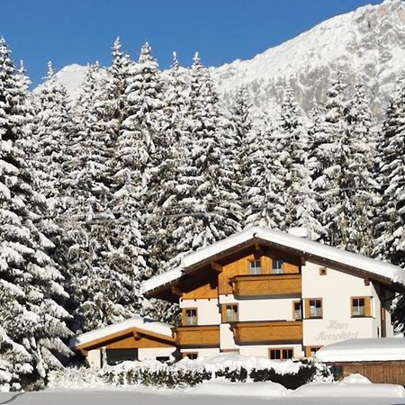 Haus Moosplatzl Lägenhet Leutasch Exteriör bild